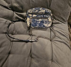 Stylish Denim Crossbody Bag